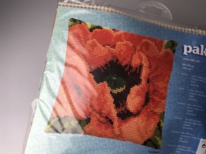 Broderi kit - skøn valmue